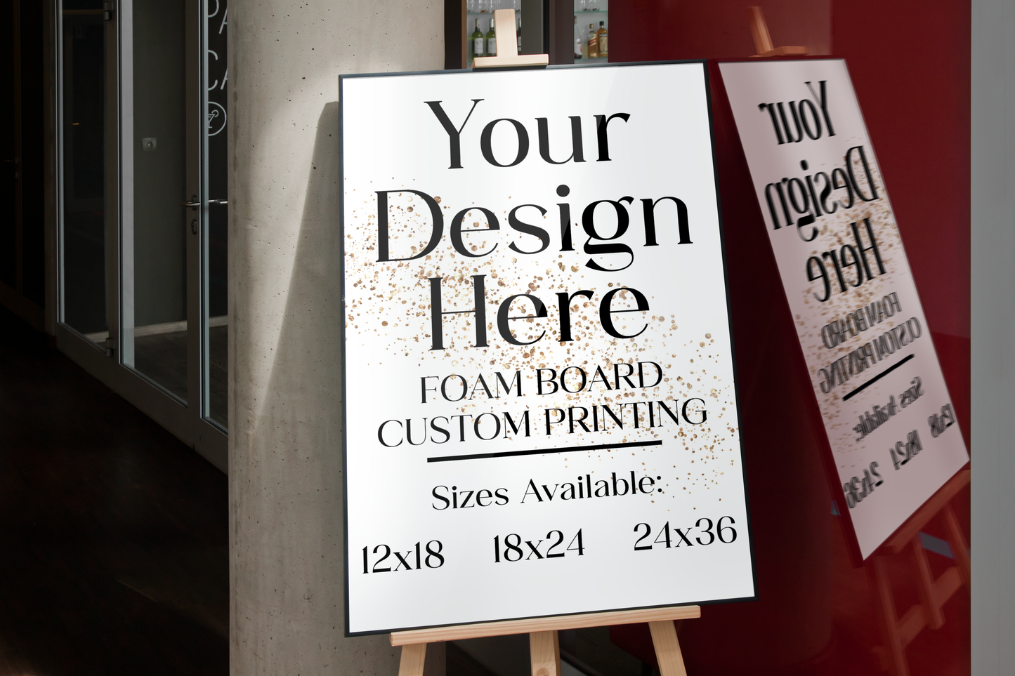 Foam Board Sign